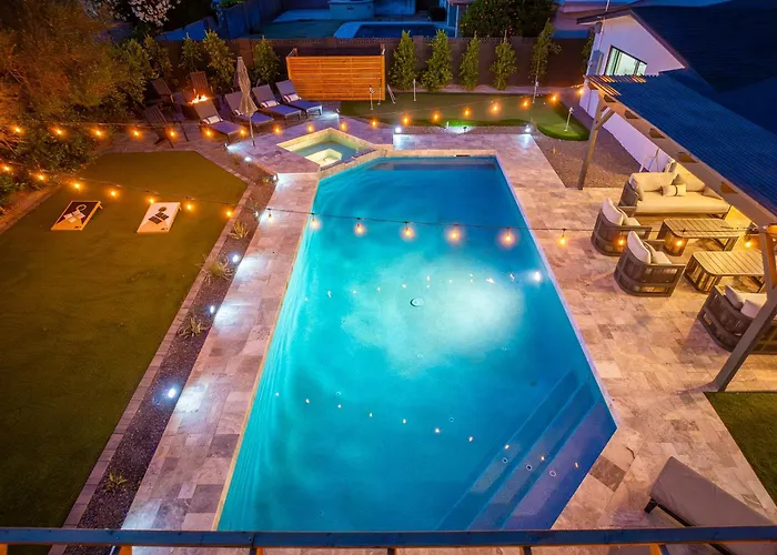 Luxuryoasis Htdpoolhottubfire Pitgolf Oldtown Scottsdale