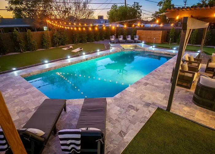 Luxuryoasis Htdpoolhottubfire Pitgolf Oldtown Scottsdale