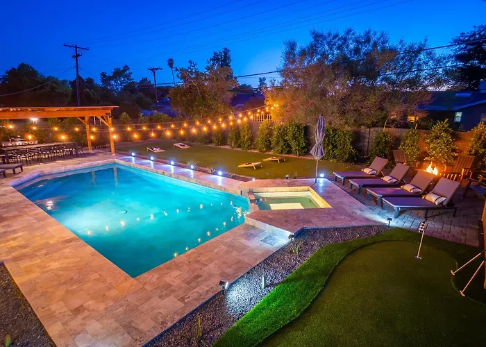 Holiday home Luxuryoasis Htdpoolhottubfire Pitgolf Oldtown Scottsdale