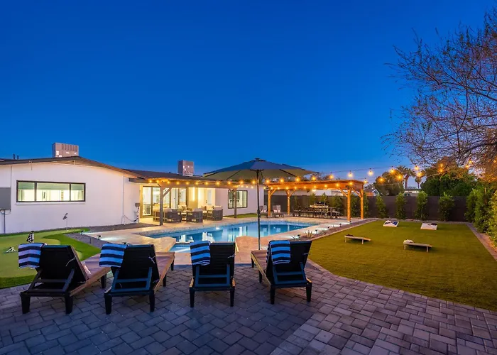 Luxuryoasis Htdpoolhottubfire Pitgolf Oldtown Scottsdale