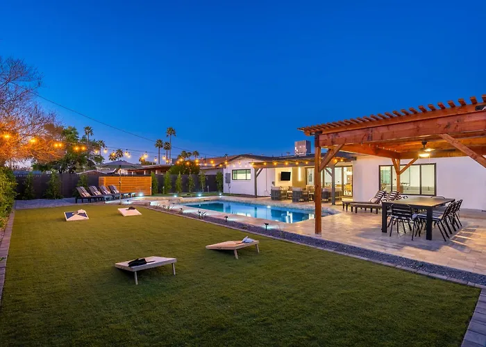 Luxuryoasis Htdpoolhottubfire Pitgolf Oldtown Scottsdale